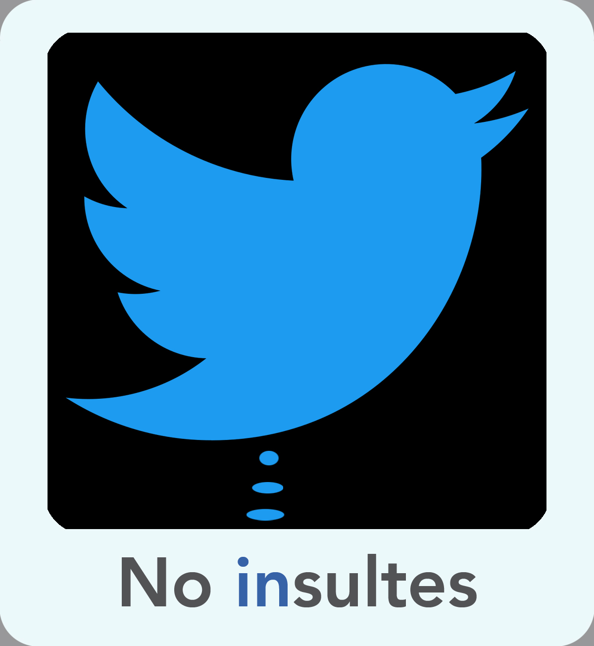 A No insults twit